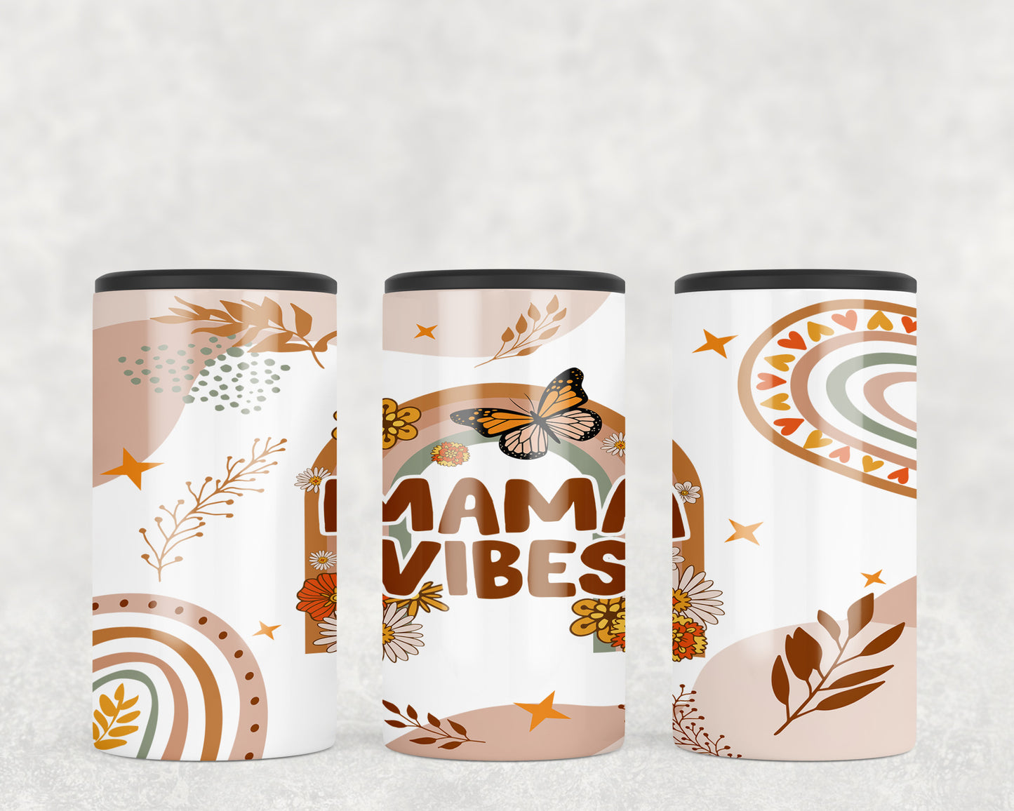 Boho Mama Vibes 5-in-1 Can Hugger Tumbler - 1445