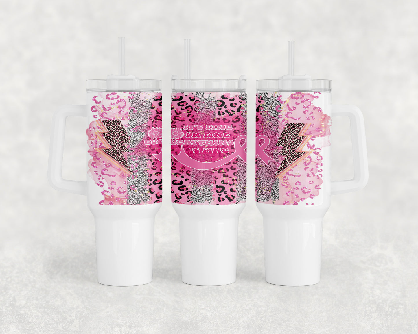 Breast Cancer Awareness 40oz Tumbler - 1448