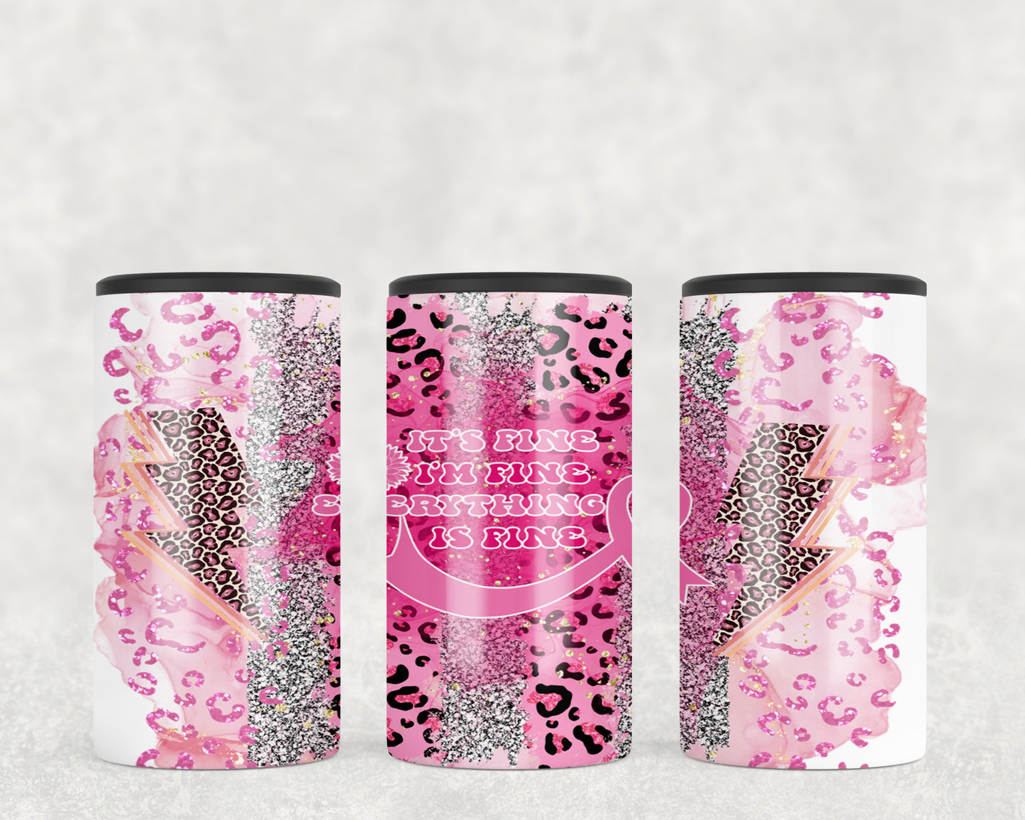 Breast Cancer Awareness 5-in-1 Can Hugger Tumbler - 1448