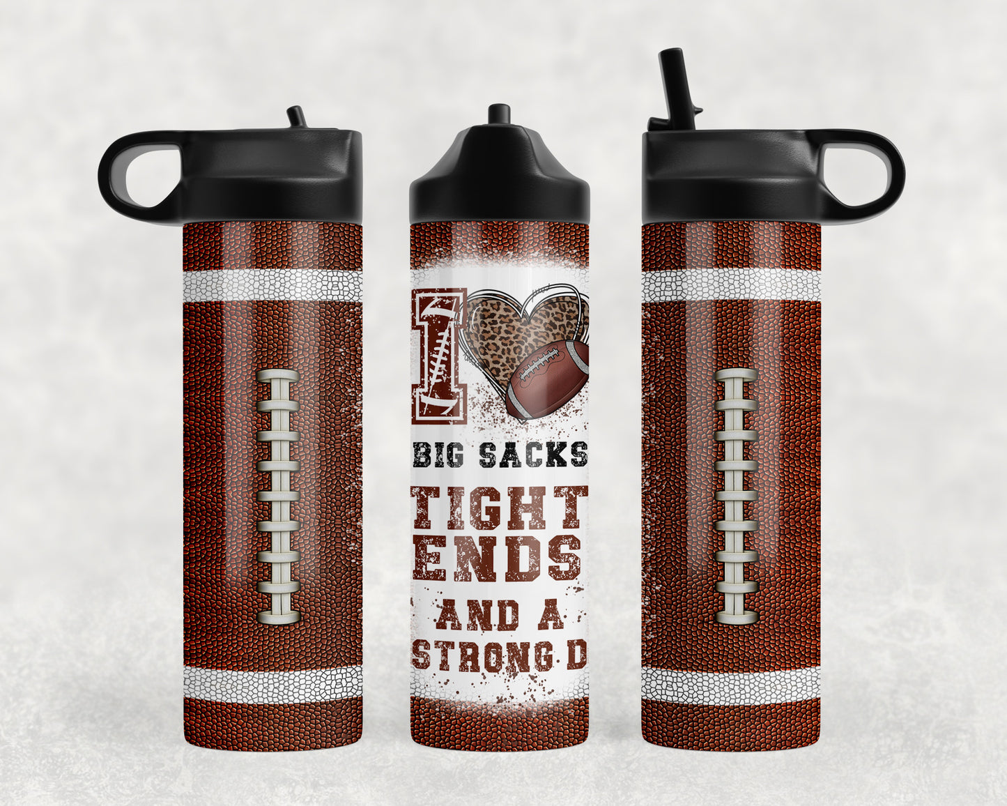 Funny Football Water Bottle - 145