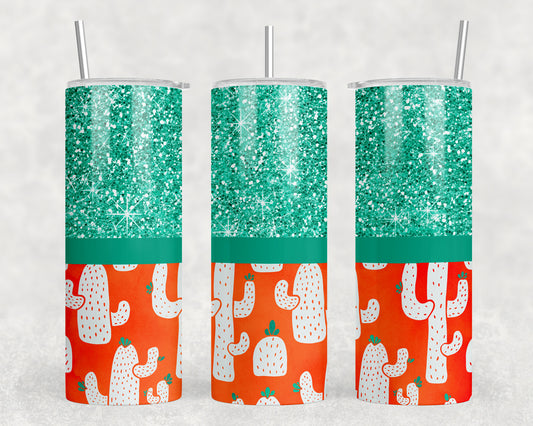 Mini Cactus 20oz Skinny Tumbler - 1463