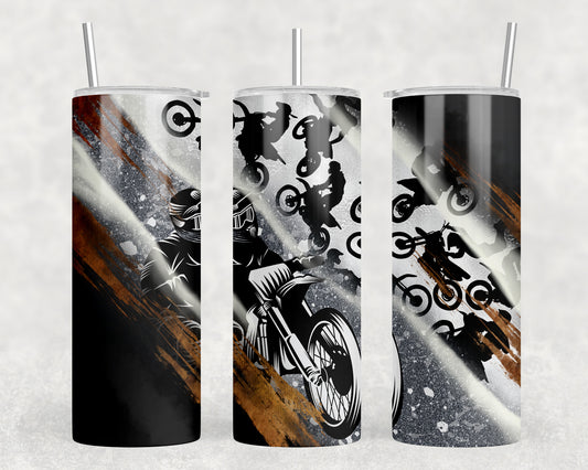 Dirt Bikes 20oz Skinny Tumbler - 1467