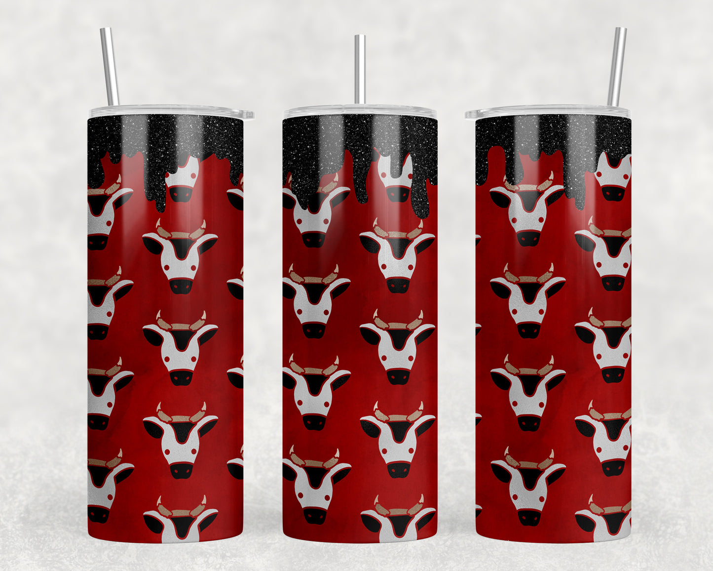 Mini Cows 20oz Skinny Tumbler - 1469