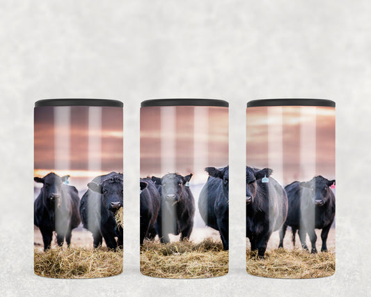 Black Angus Cattle 5-in-1 Can Hugger Tumbler - 1473