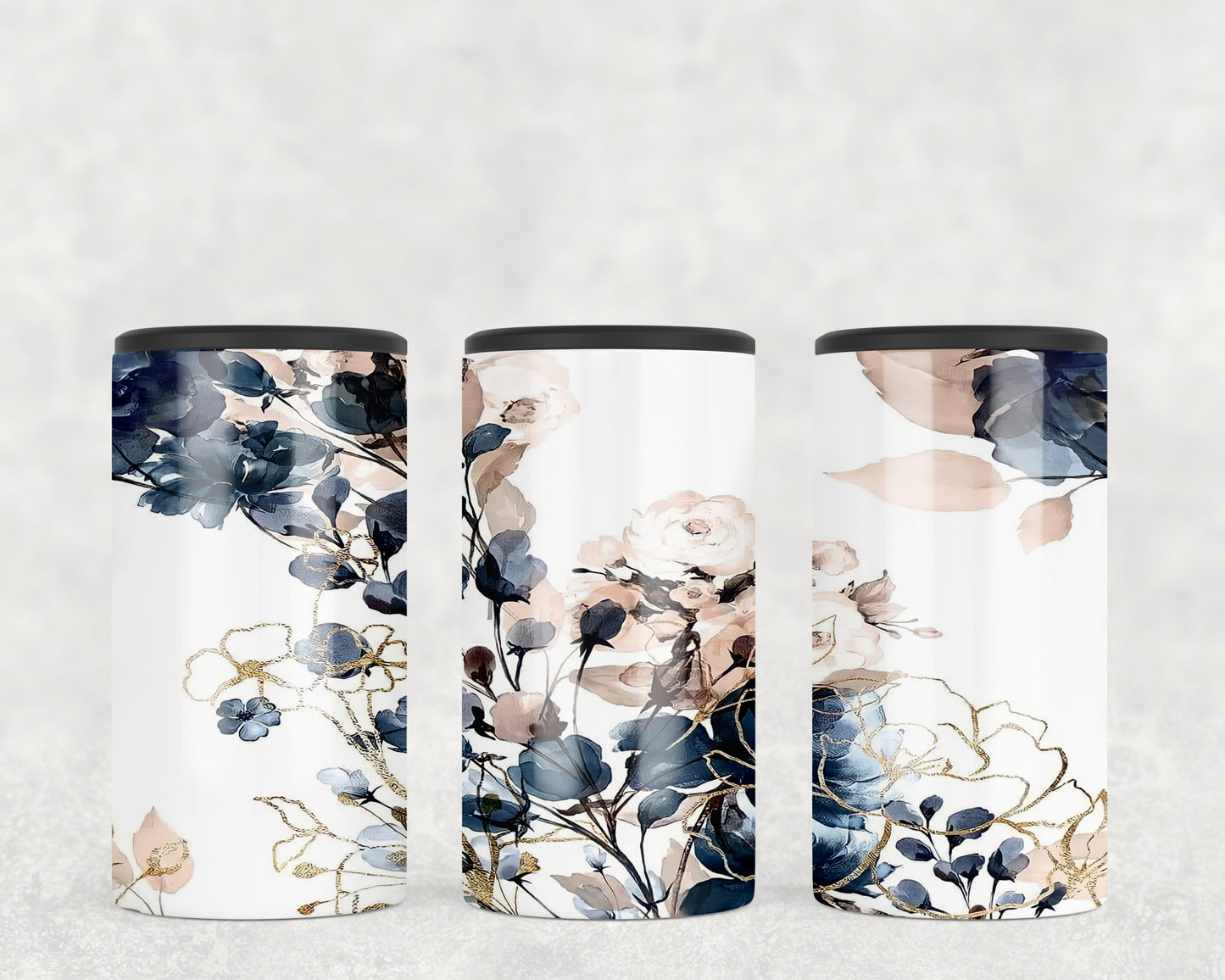 Floral 5-in-1 Can Hugger Tumbler - 1475