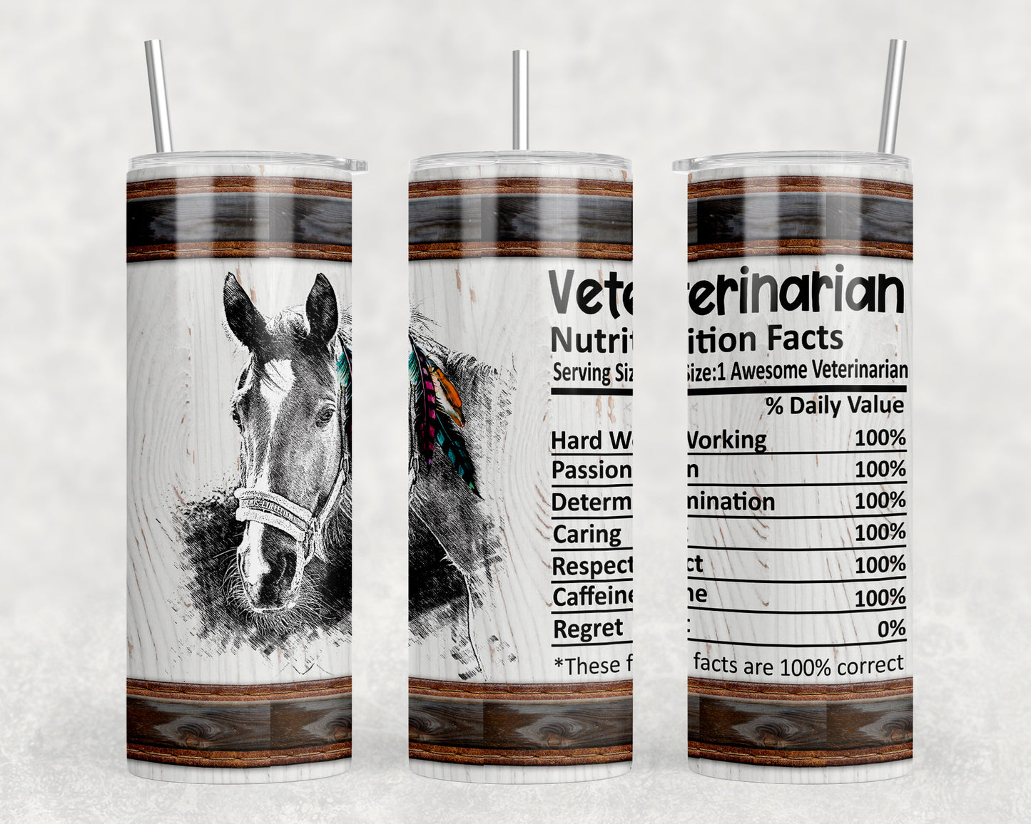 Veterinarian 20oz Skinny Tumbler - 1482