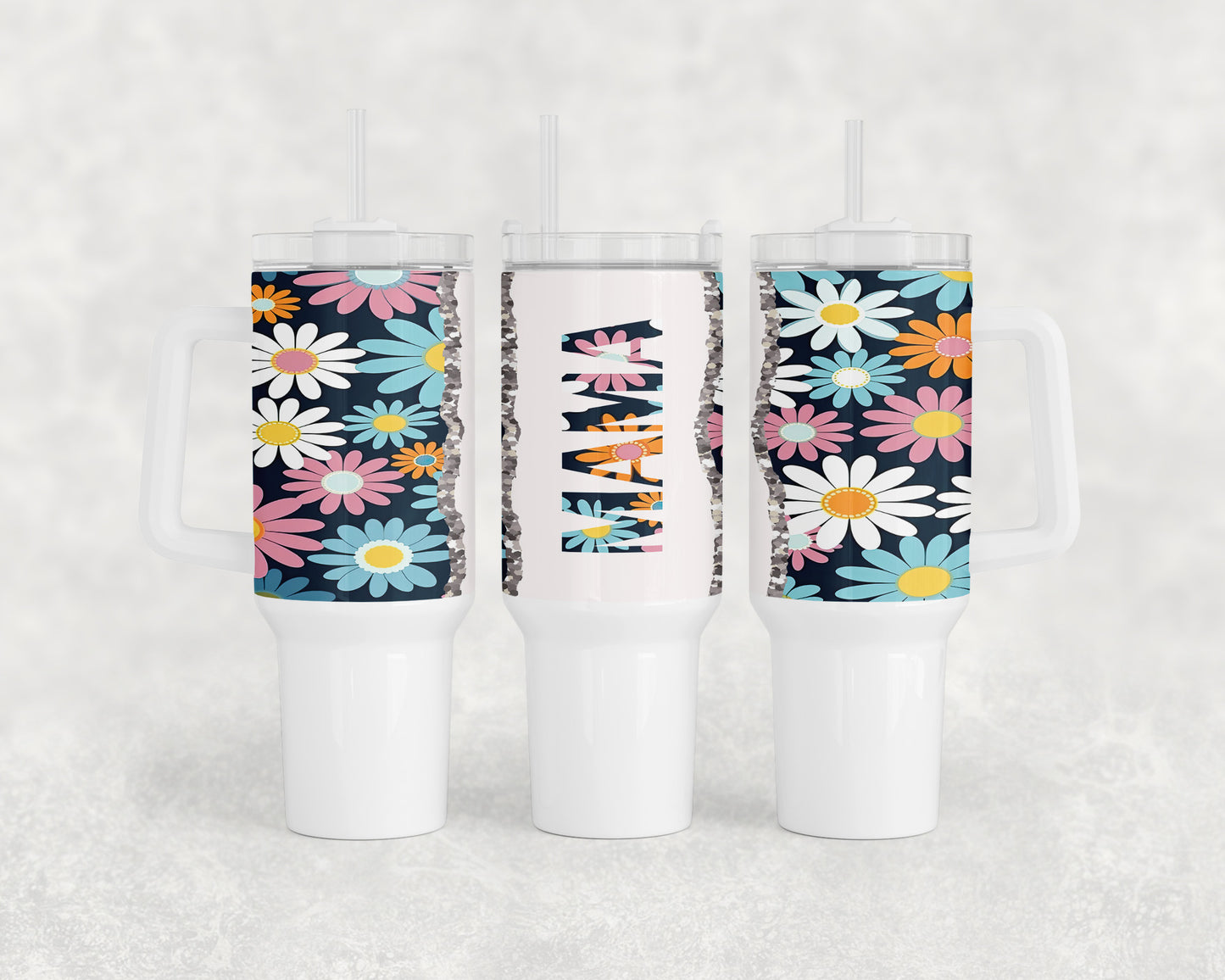 Floral Mama 40oz Tumbler - 148