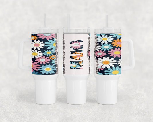 Floral Mama 40oz Tumbler - 148