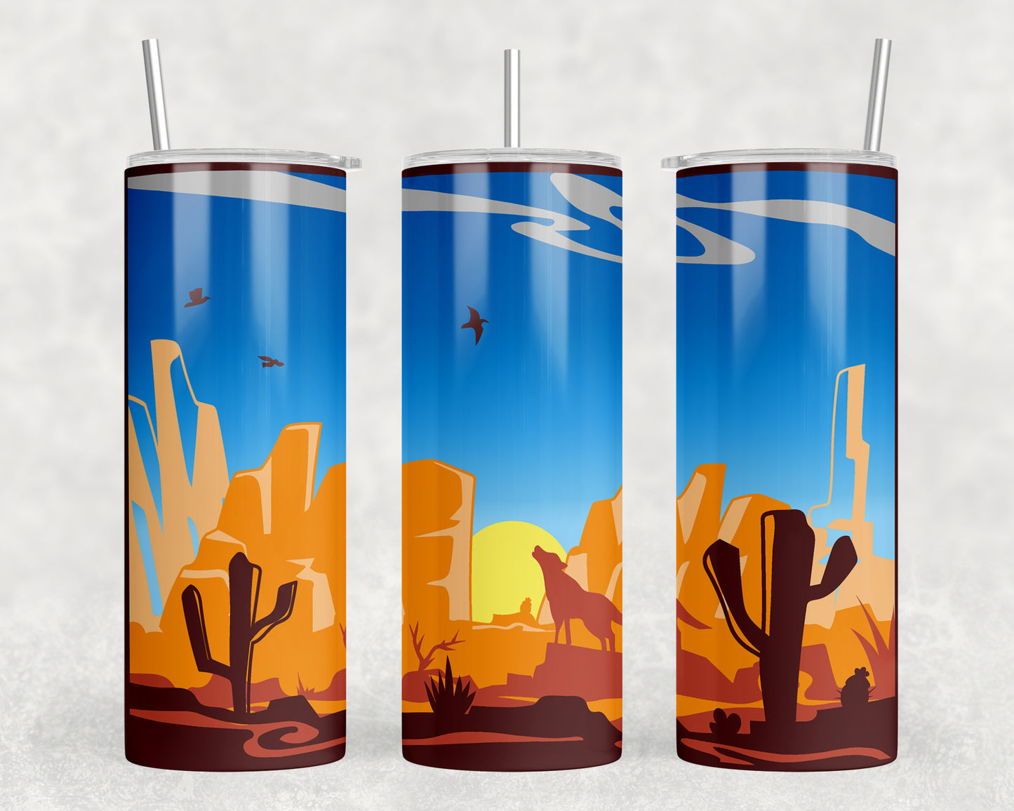 Desert 20oz Skinny Tumbler - 1493