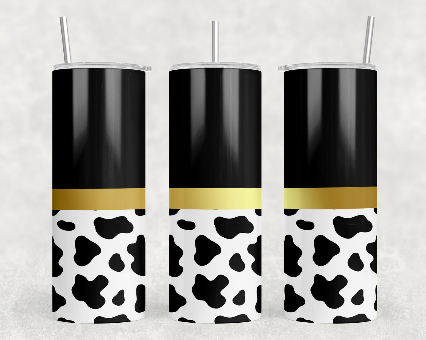 Cow Print 20oz Skinny Tumbler - 1504