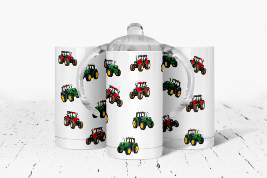 Tractors Kids Dual Lid Sippy Cup Tumbler - 1509