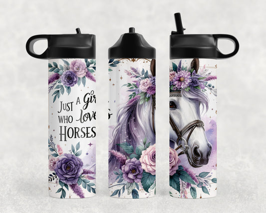 Horses Water Bottle - 151