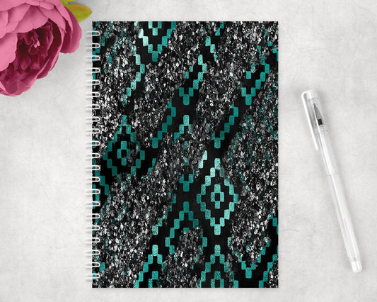 Aztec Spiral Lined A5 Journal - 1527