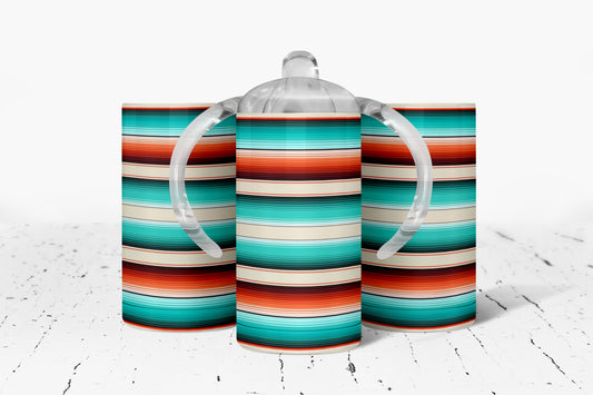 Serape Kids Dual Lid Sippy Cup Tumbler - 1528