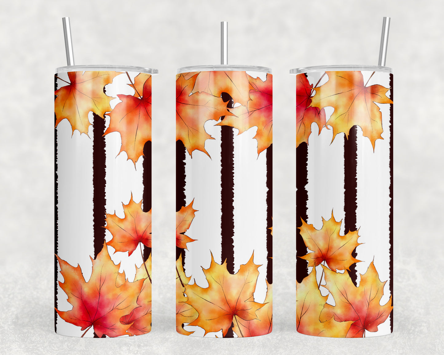 Fall Leaves 20oz Skinny Tumbler - 1530