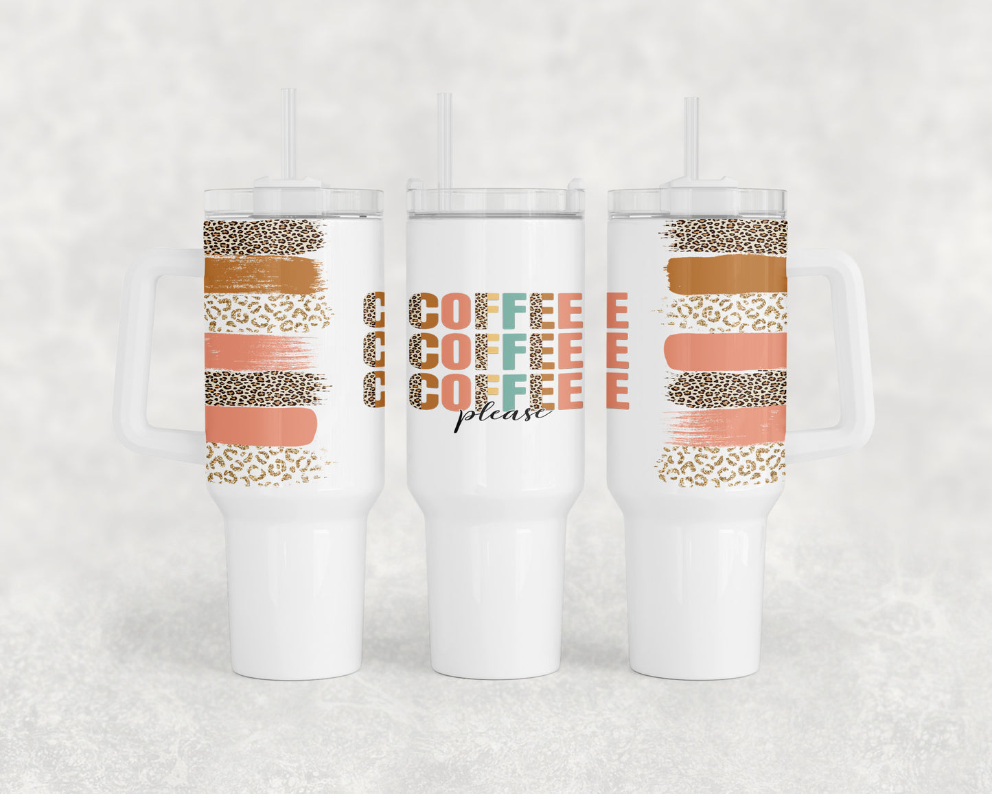 Coffee and Jesus 40oz Tumbler - 1531