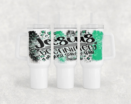 Funny Jesus 40oz Tumbler - 1539