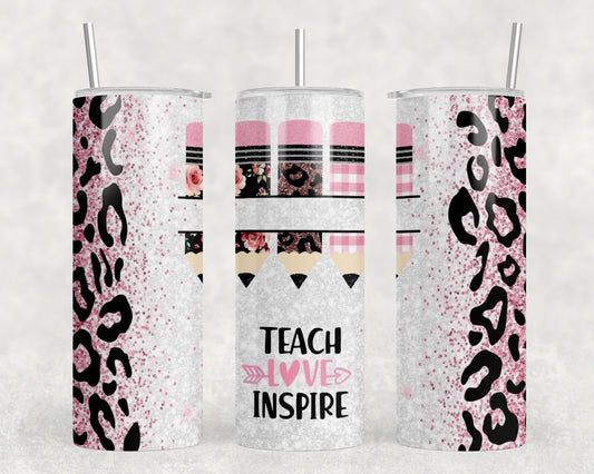 Teacher 20oz Skinny Tumbler - 1541