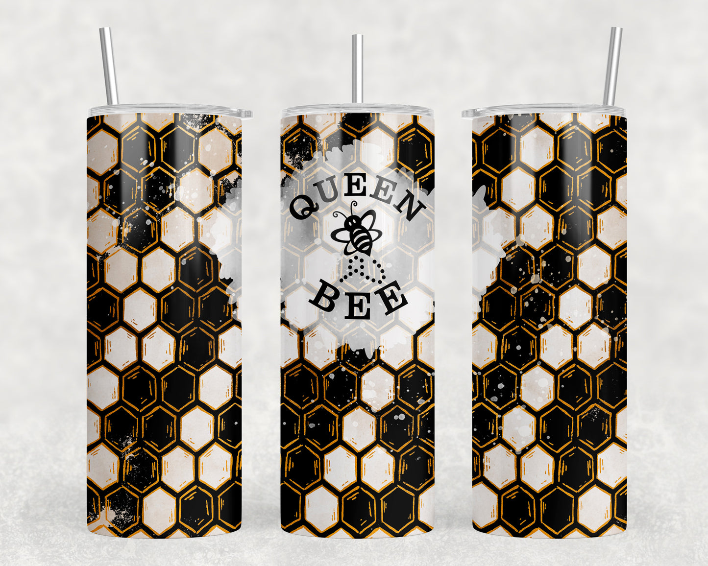 Queen Bee 20oz Skinny Tumbler - 1542