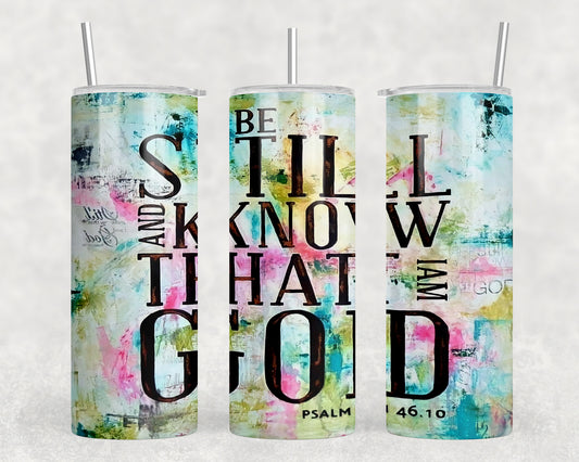 Bible Verse 20oz Skinny Tumbler - 1550