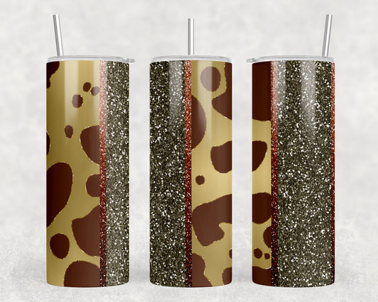 Giraffe Print 20oz Skinny Tumbler - 1551