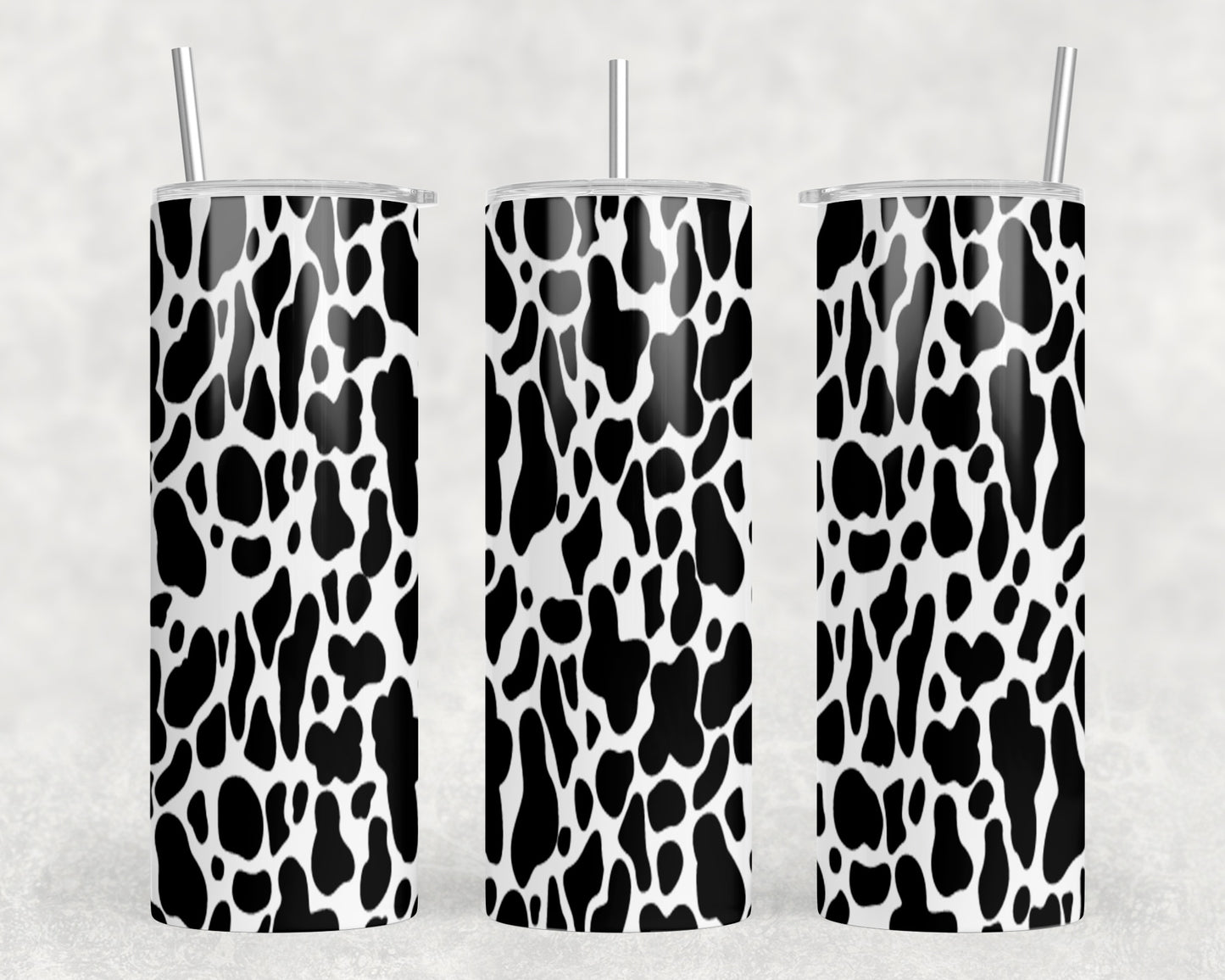 Cow Print 20oz Skinny Tumbler - 1556