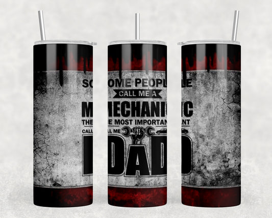 Mechanic Dad 20oz Skinny Tumbler - 1563