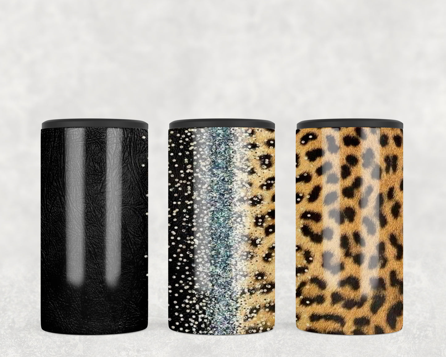 Leopard Print 5-in-1 Can Hugger Tumbler - 1565