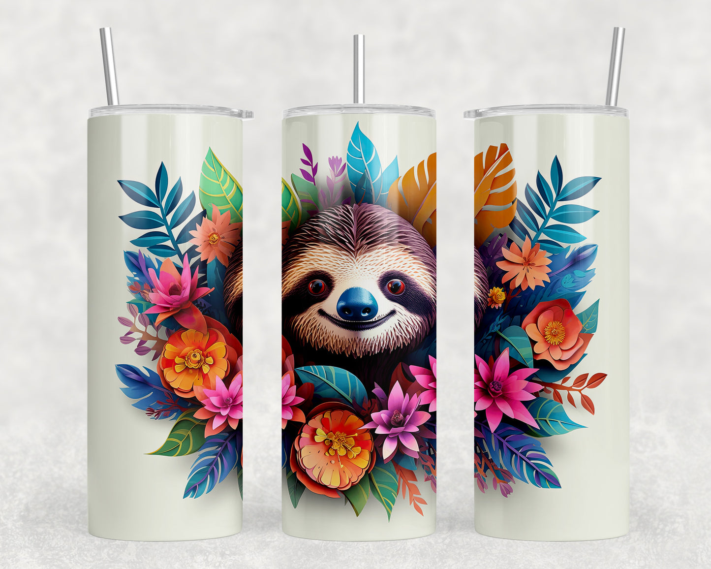 Sloth 20oz Skinny Tumbler - 1569