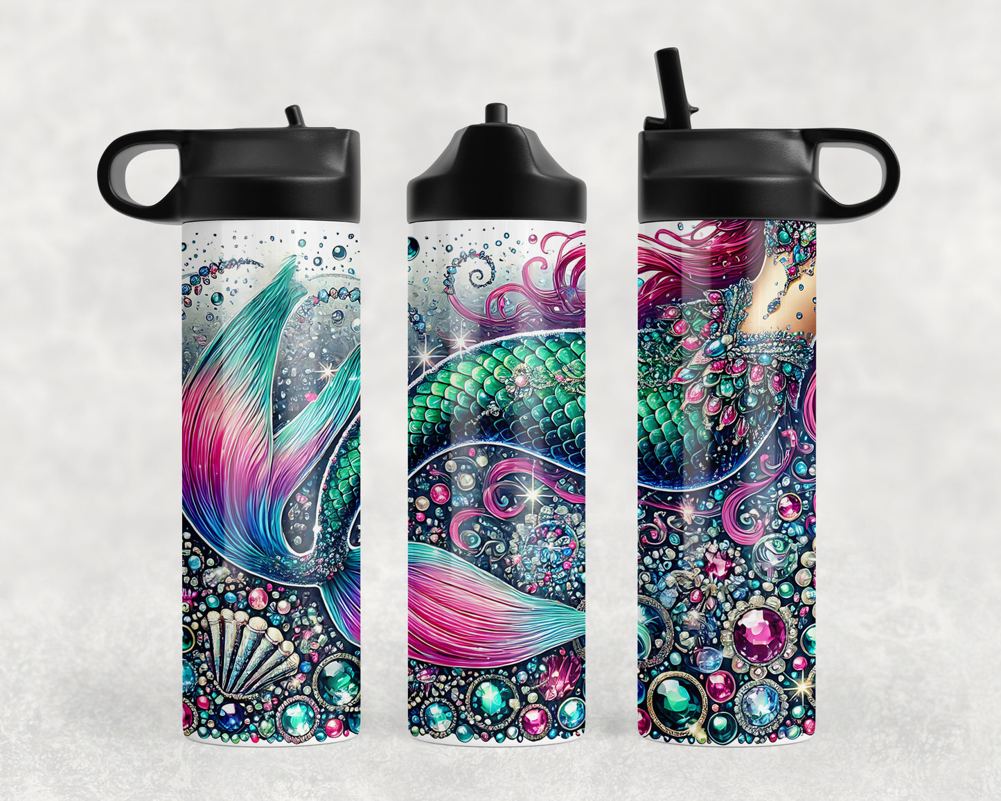 Mermaid Water Bottle - 156