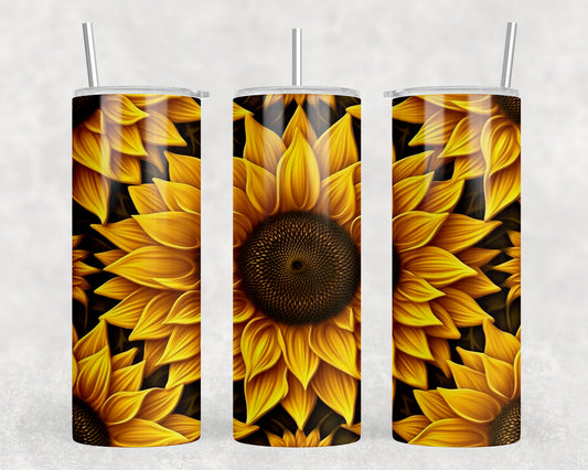 Sunflower 20oz Skinny Tumbler - 1575