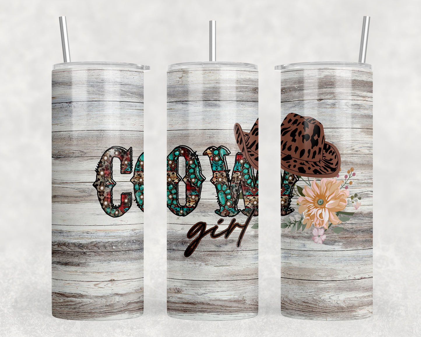 Cowgirls 20oz Skinny Tumbler - 1577