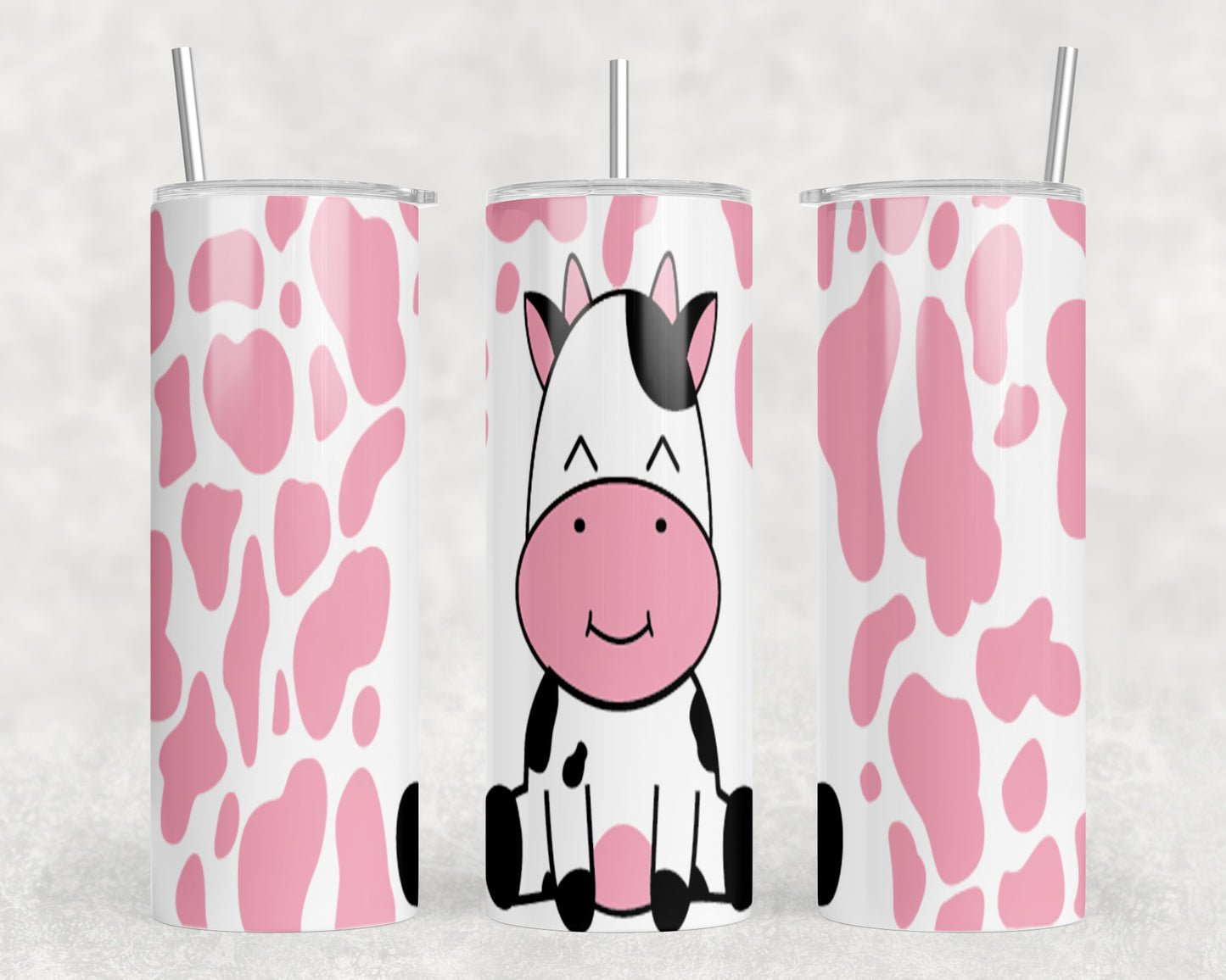 Cow 20oz Skinny Tumbler - 1589