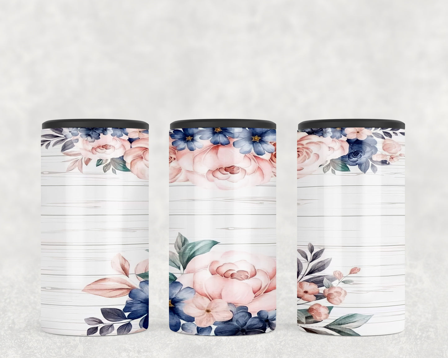 Flowers 5-in-1 Can Hugger Tumbler - 1590