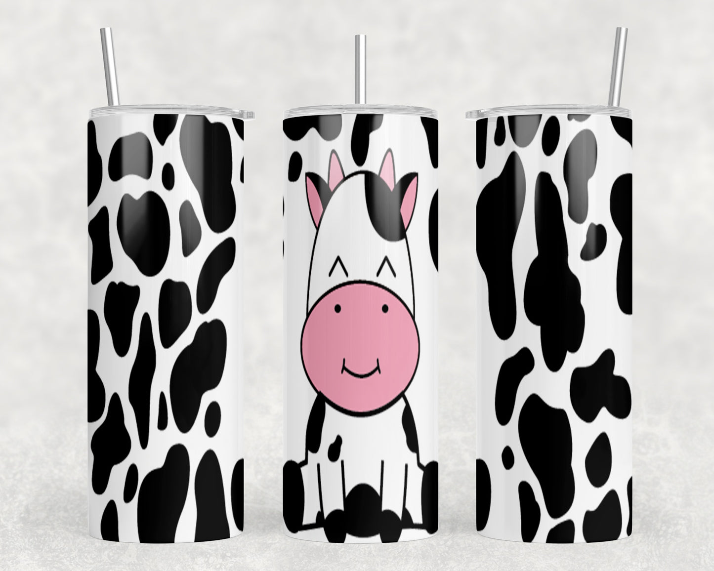 Cow 20oz Skinny Tumbler - 1596