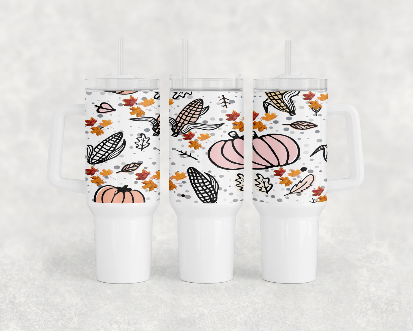 Fall Harvest 40oz Tumbler - 1602