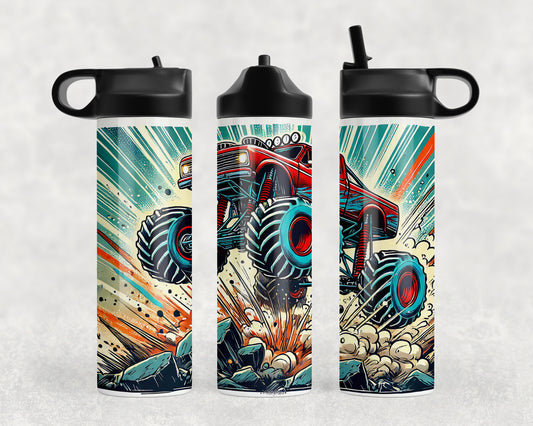 Monster Truck 3D Water Bottle - 161