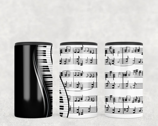 Music Notes Piano 5-in-1 Can Hugger Tumbler - 1624