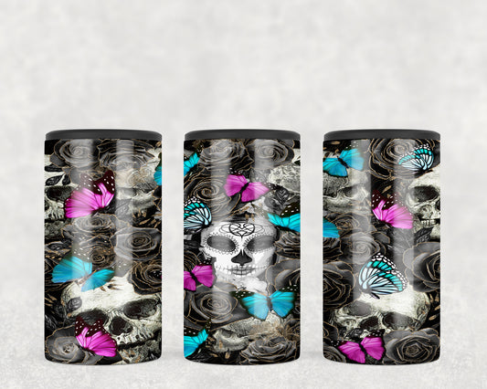 Sugar Skull 5-in-1 Can Hugger Tumbler - 1626