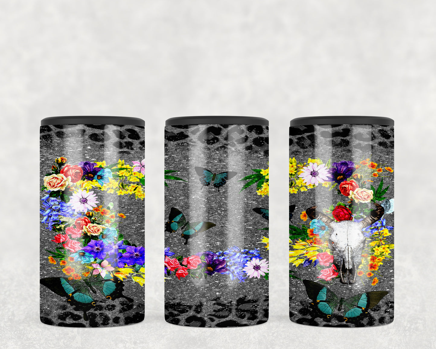 Butterflies 5-in-1 Can Hugger Tumbler - 1627