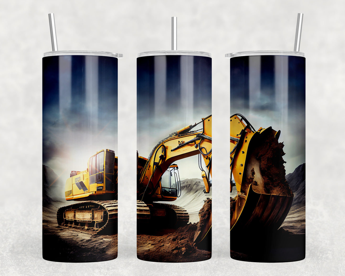 Excavator 20oz Skinny Tumbler - 1640