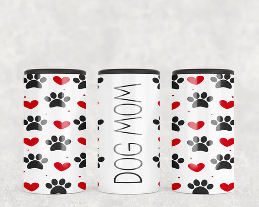 Dog Mom Paw Prints 5-in-1 Can Hugger Tumbler - 1644