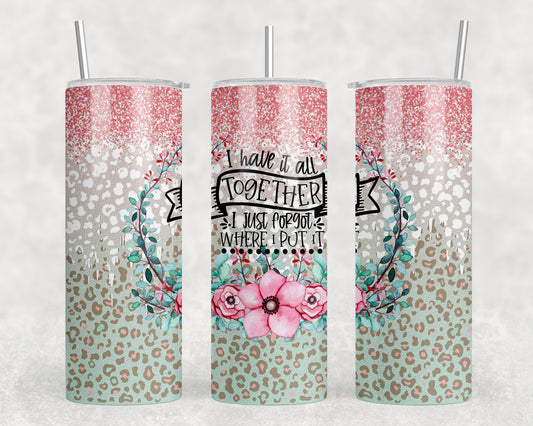 Funny Adult 20oz Skinny Tumbler - 1646