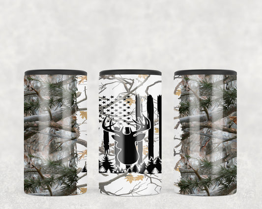 Camo Deer Buck 5-in-1 Can Hugger Tumbler - 1648