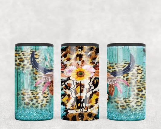 Western Leopard Skull 5-in-1 Can Hugger Tumbler - 1650