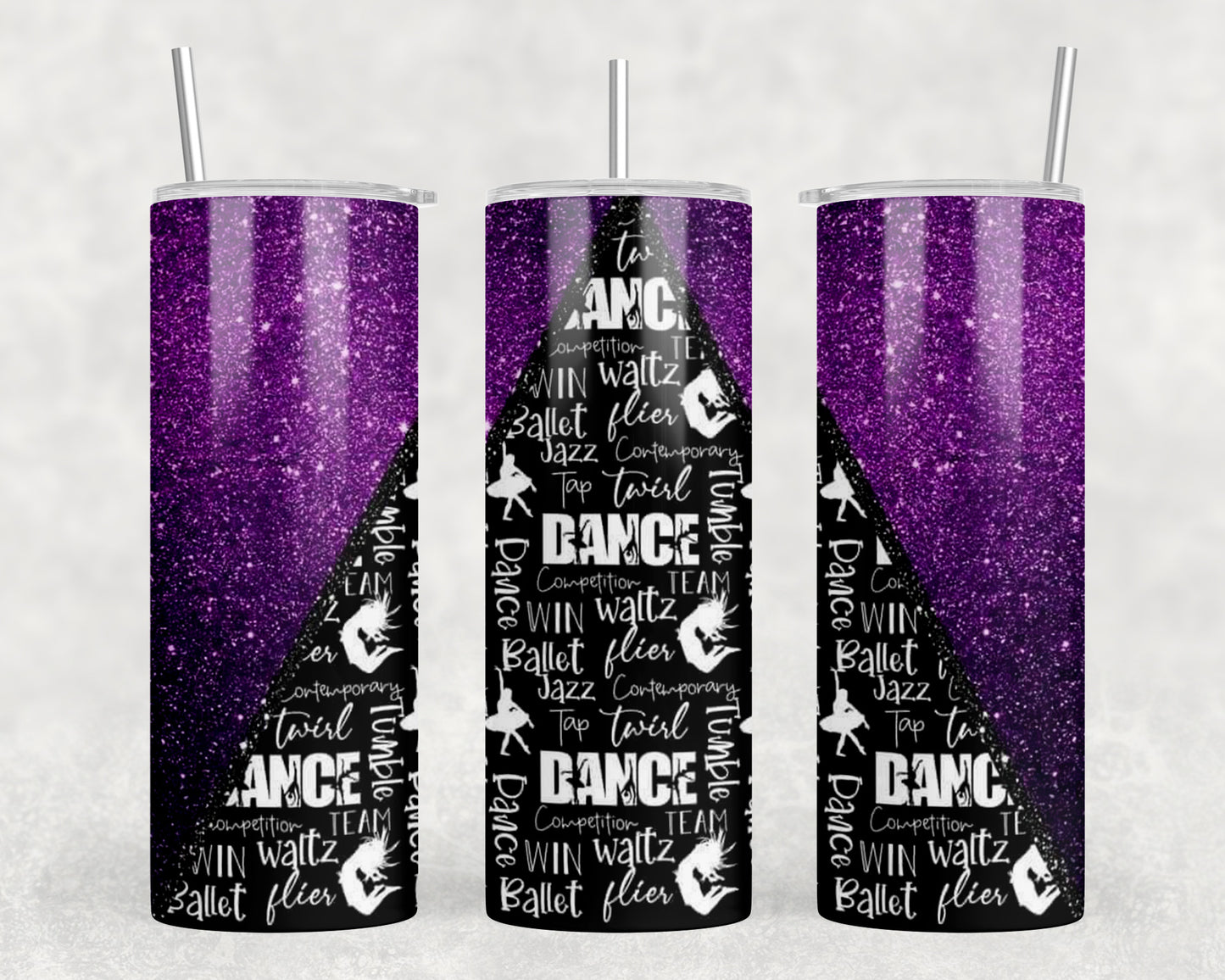 Dance 20oz Skinny Tumbler - 1653