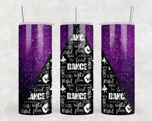 Dance 20oz Skinny Tumbler - 1653