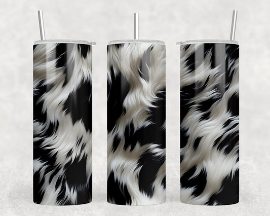 Printed Cowhide 20oz Skinny Tumbler - 1665