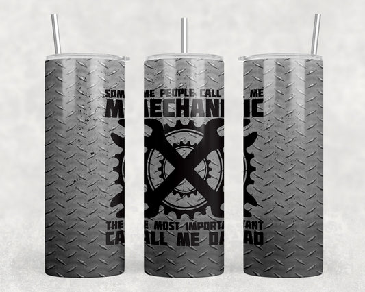 Mechanic Dad 20oz Skinny Tumbler - 1666