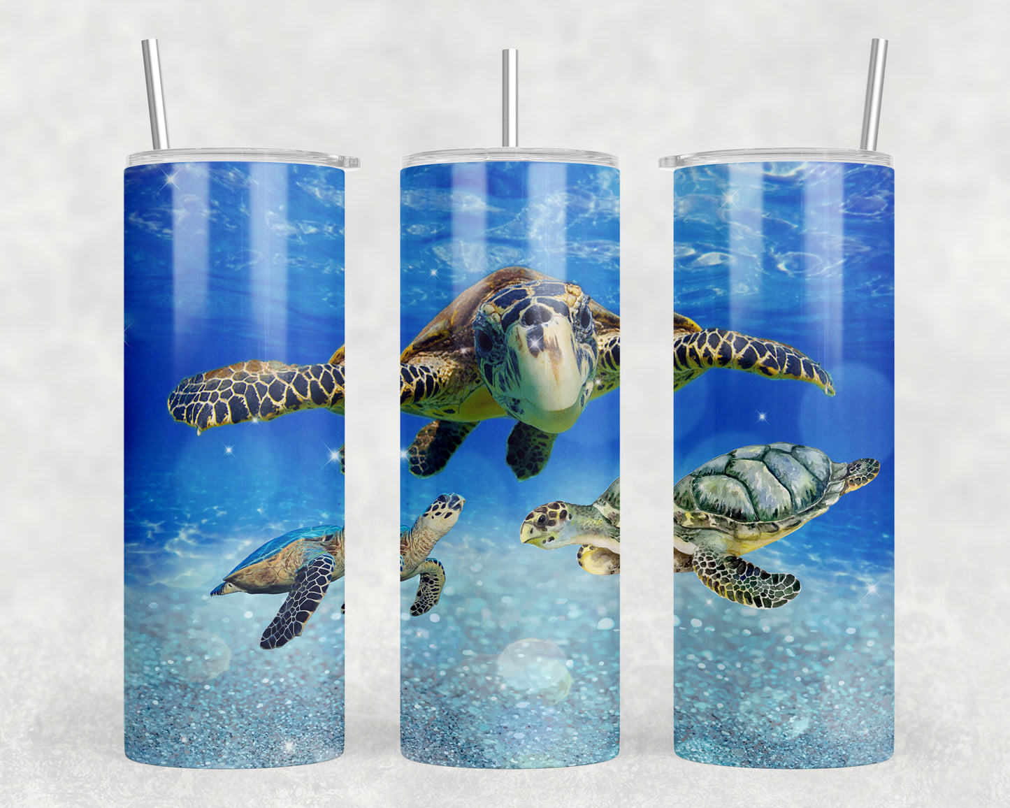 Turtles 20oz Skinny Tumbler - 1669